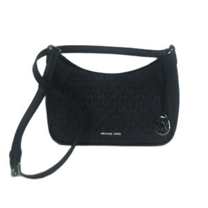 Michael Kors Raquel Small Crossbody/Shoulder Bag-Black w/ MK Logo Branding-NWOT